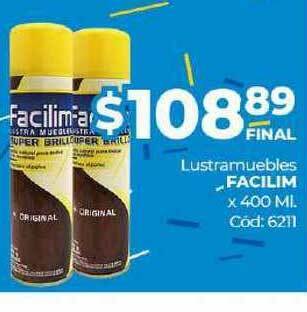 Diarco Facilim Lustramuebles x 400ml oferta