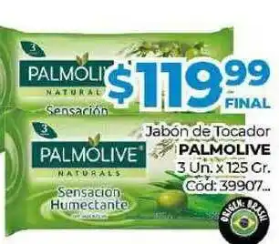 Diarco Palmolive Jabón De Tocador 3un x 125gr oferta