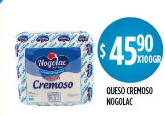 Supermercados Toledo Nogolac Queso Cremoso oferta