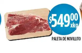 Supermercados Toledo Paleta De Novillito oferta
