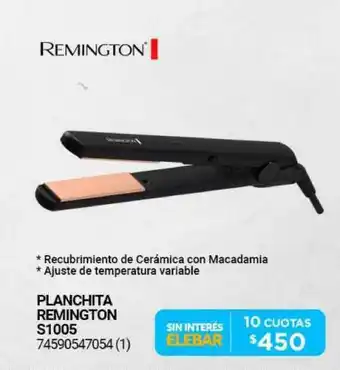 Remington Planchita Remington S1005