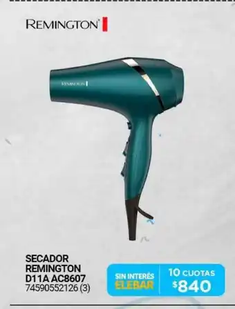 Elebar Remington Secador D11a Ac8607 oferta
