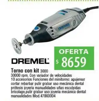 Casa Silvia Dremel Torno Con Kit 3000 oferta