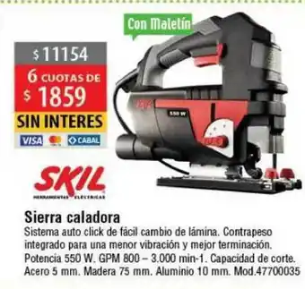 Casa Silvia Skil Sierra Caladora oferta