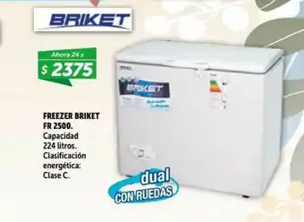 Belgrano Hogar Briket Freezer Fr 2500 oferta