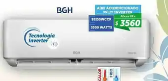 Belgrano Hogar Bgh Aire Acondicionado Split Inverter oferta