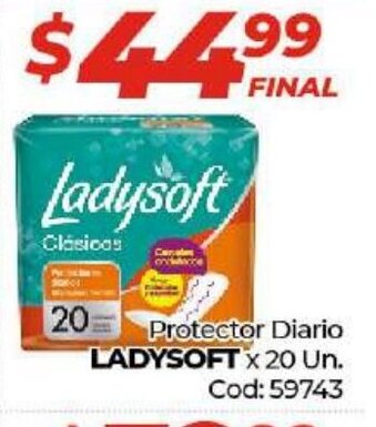 Diarco Ladysoft protector Diario x 20 Un. oferta