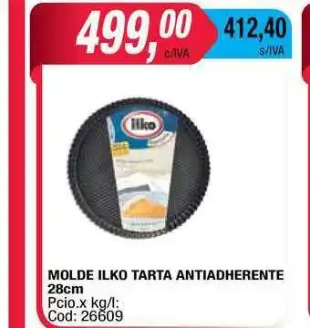 Ilko Molde Tarta Antiadherente x 28cm