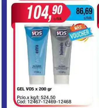 Maxiconsumo V05 Gel x 200gr oferta