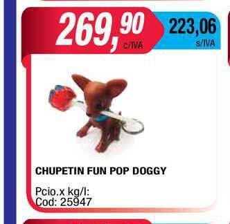 Maxiconsumo Chupetin Fun Pop Doggy oferta