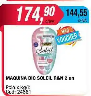 Maxiconsumo Maquina Bic Soleil R&n 2un oferta