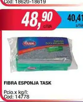 Maxiconsumo Task Fibra Esponja oferta