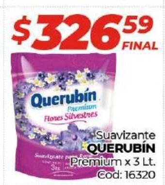 Diarco Querubín Suavizante Premium x 3 Lt. oferta