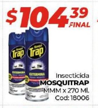 Diarco Mosquitrap Insecticida MMM x 270 ml. oferta
