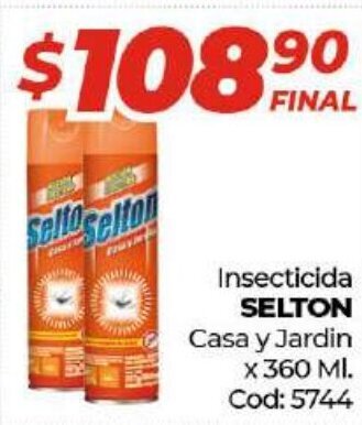 Diarco Selton Insecticida Casa y Jardin x 360 ml. oferta