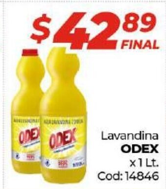 Diarco Odex Lavandina x 1 Lt. oferta