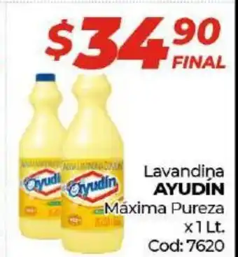 Diarco Ayudín Lavandina Maxima Pureza x 1 Lt. oferta