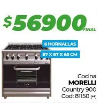 Diarco Morelli Cocina Country 900 oferta