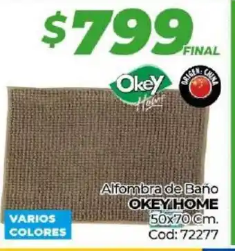 Diarco Okey Home Alfombra de Baño 50x70 Cm. oferta