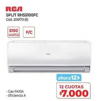 Naldo Lombardi Rca Split Rhs5100fc oferta