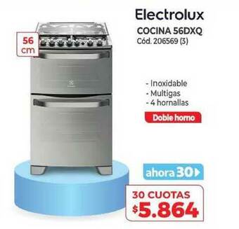 Naldo Lombardi Electrolux Cocina 56dxq oferta