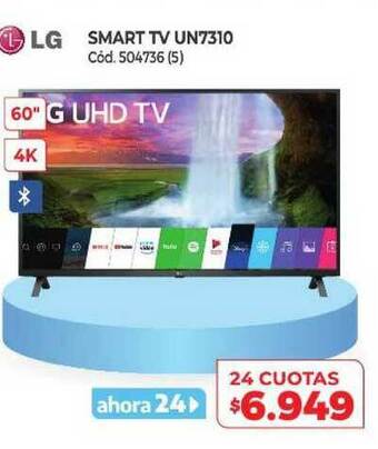 Naldo Lombardi Lg Smart Tv Un7310 oferta