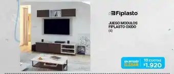 Fiplasto Juego Modulos Oxido