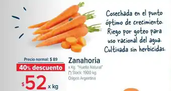 Carrefour Zanahoria 40% Descuento oferta