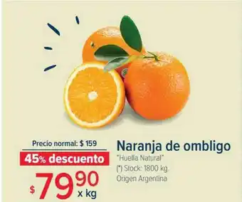 Carrefour Naranja De Ombligo 45% Descuento oferta