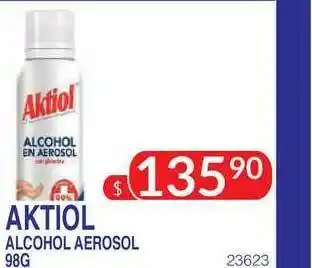 Masivos Aktiol Alcohol Aerosol 98g oferta
