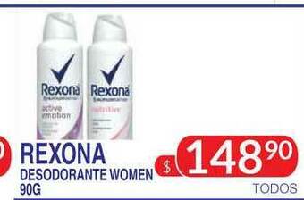 Masivos Rexona Desodorante Women 90g oferta