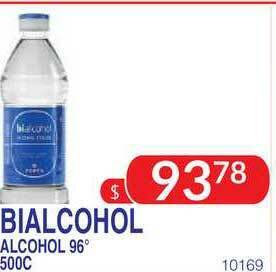 Masivos Bialcohol Alcohol 96° 500c oferta