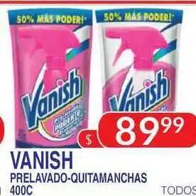 Vanish Prelavado-quitamanchas 400c