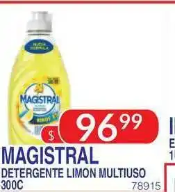 Masivos Magistral Detergente Limon Multiuso 300c oferta