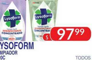 Masivos Lysoform Limpiador oferta