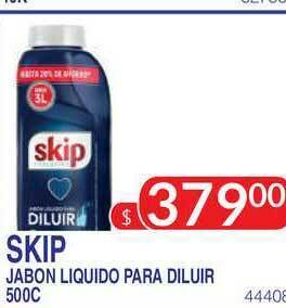 Masivos Skip Jabon Liquido Para Diluir 500c oferta