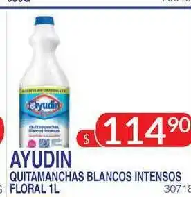 Masivos Ayudin Quitamanchas Blancos Intensos Floral x 1lts oferta