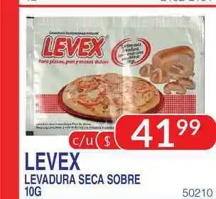 Masivos Levex Levadura Seca Sobre 10g oferta