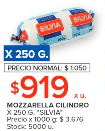 Carrefour Market MOZZARELLA CILINDRO X 250 G. "SILVIA" oferta