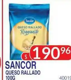 Masivos Sancor Queso Rallado 100g oferta