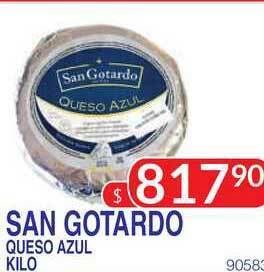 Masivos San Gotardo Queso Azul oferta