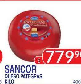 Masivos Sancor Queso Pategras oferta