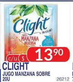 Masivos Clight Jugo Manzana Sobre 20u oferta