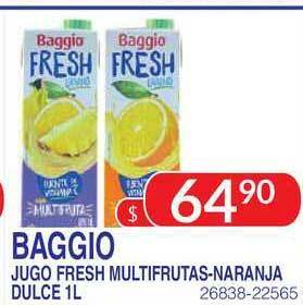 Masivos Baggio Jugo Fresh Multifrutas-naranja Dulce 1l oferta