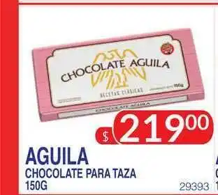 Aguila Chocolate Para Taza 150grs