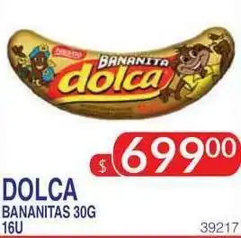 Dolca Bananitas 16u