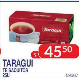 Masivos Taragui Te Saquitos 25u oferta