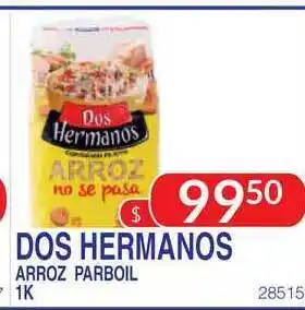 Masivos Dos Hermanos Arroz Parboil x 1kg oferta