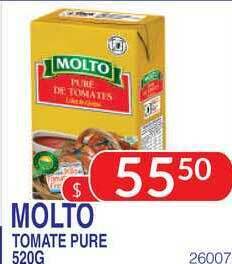 Masivos Molto Tomate Pure 520 g oferta