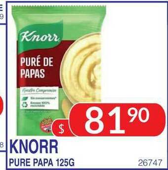 Masivos Knorr Pure Papa 125g oferta